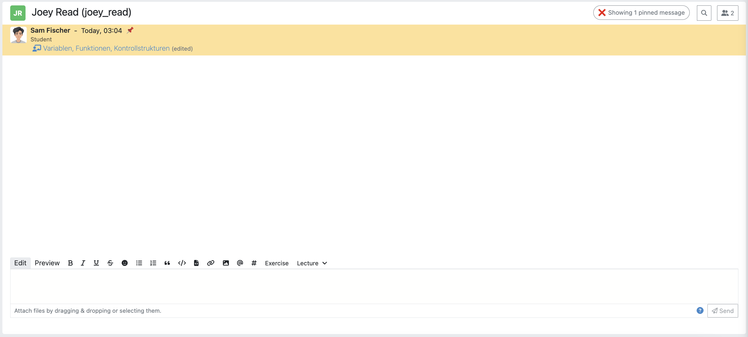 applied-pinned filter