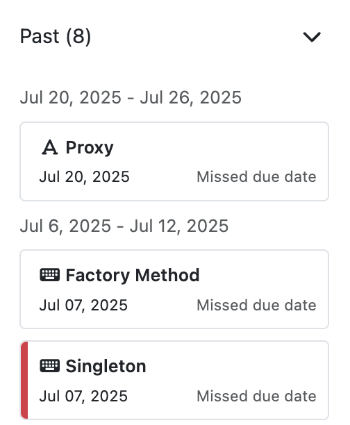 exercise-overview-past